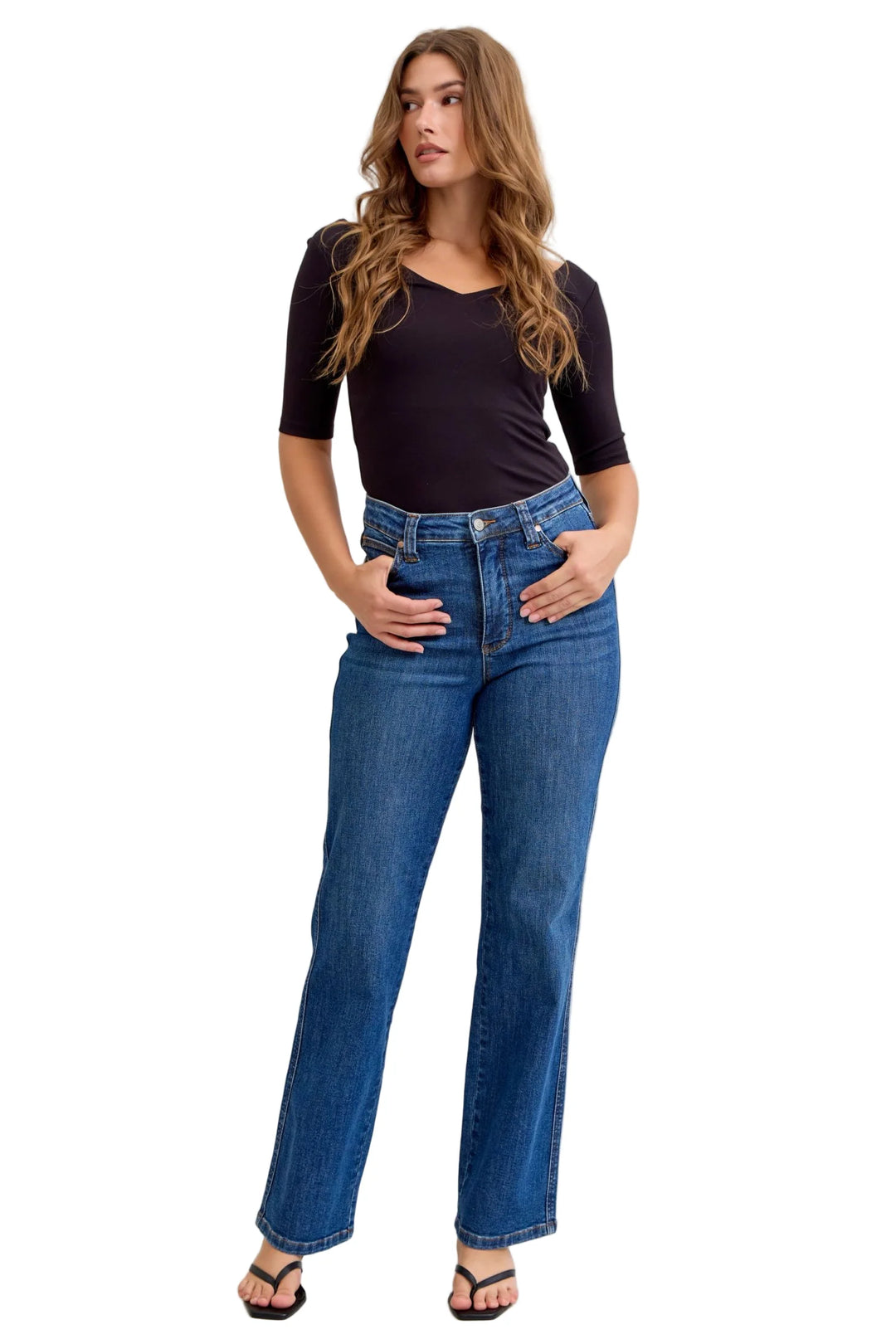 Judy Blue JB881000 - HW TC Straight