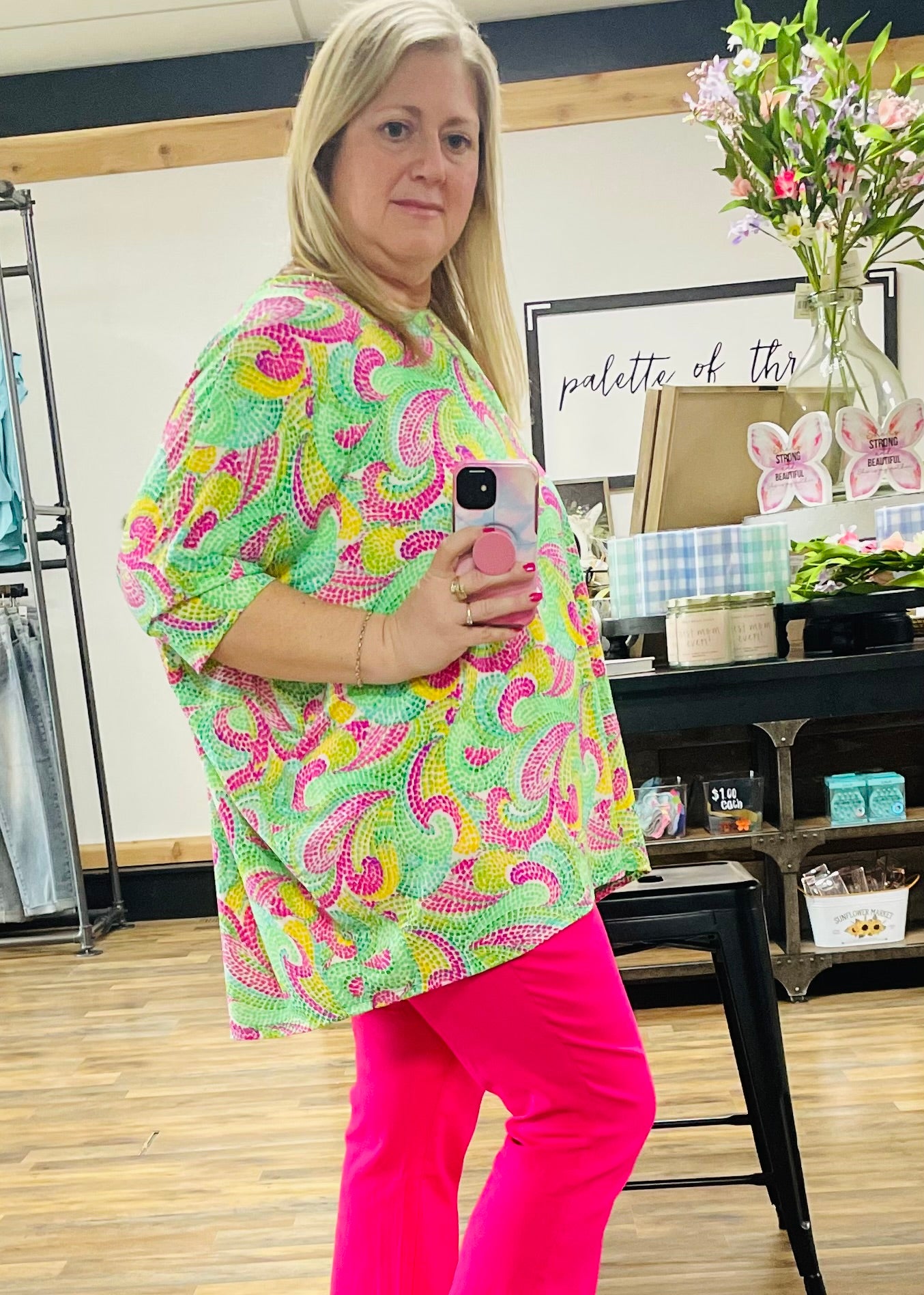 Curvy - Dolman Sleeve Essential Top