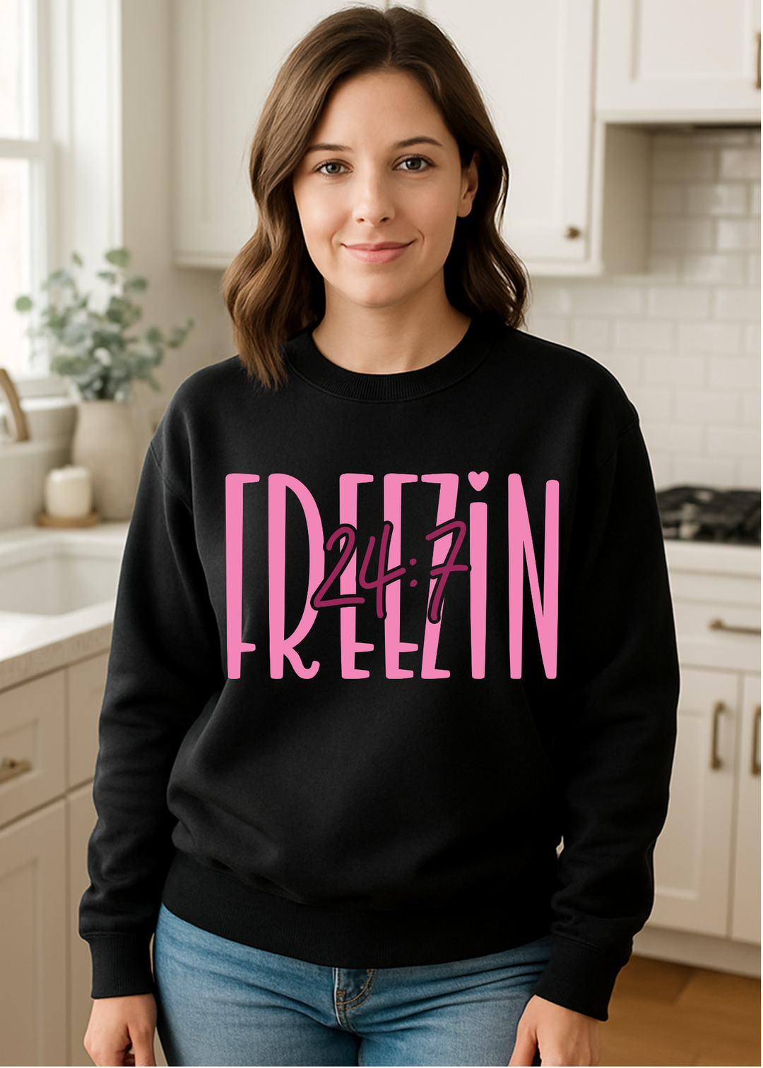 FREEZIN' 24:7 TEE OR SWEATSHIRT