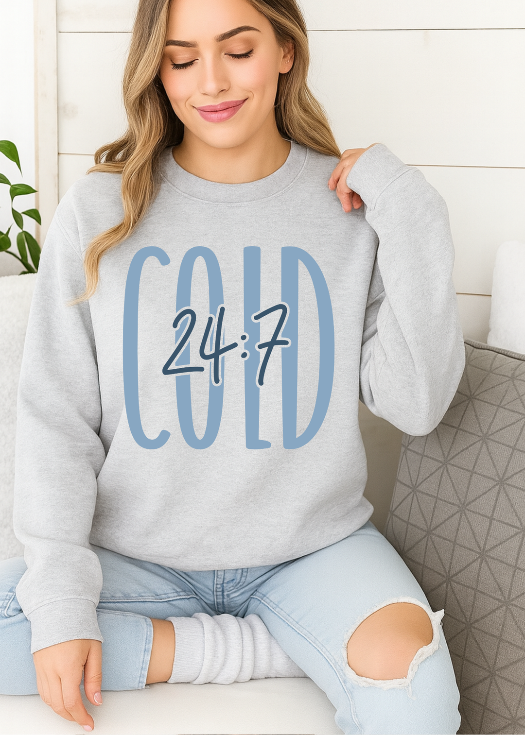 COLD 24:7 TEE OR SWEATSHIRT