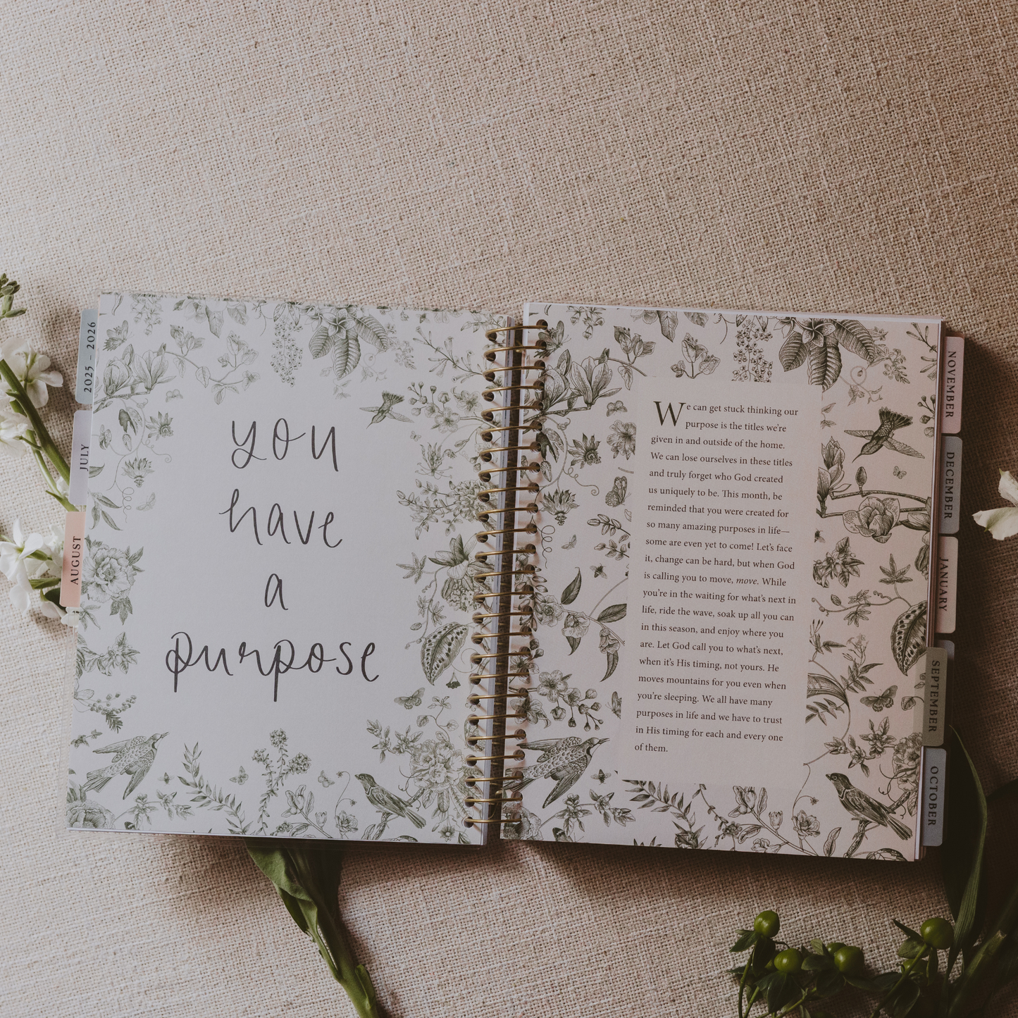 *NEW* You Have A Purpose 18 Month Planner JULY 2025- DEC 2026