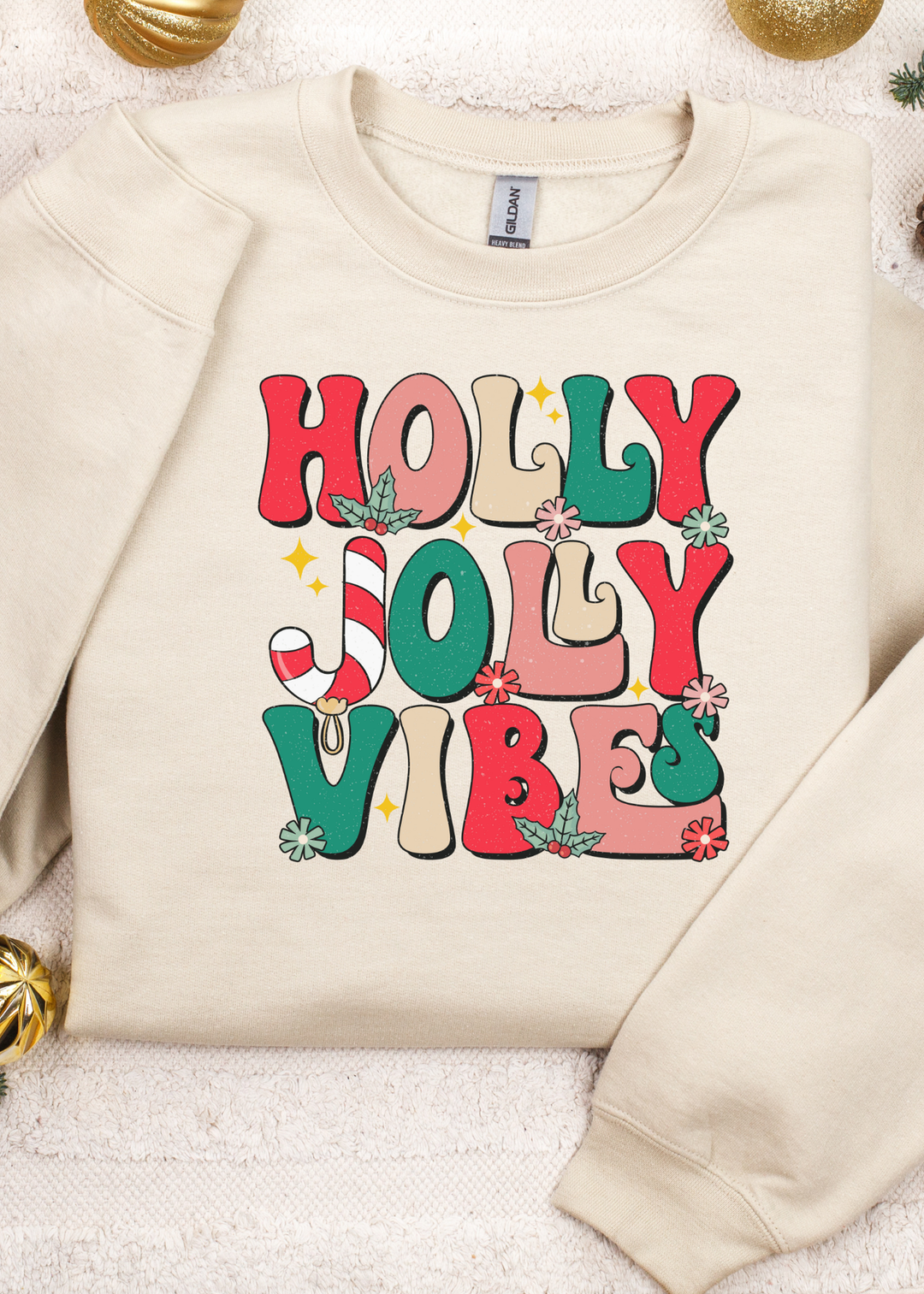 HOLY JOLLY TEE OR CREWNECK