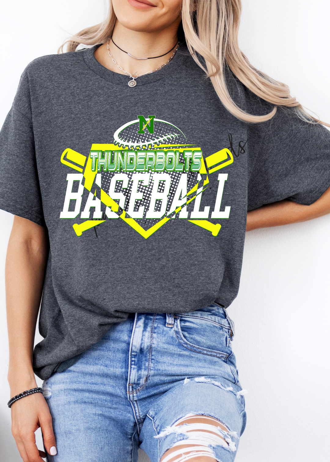 Northmont Baseball (bats and home plate) Graphic Tee - Made to Order
