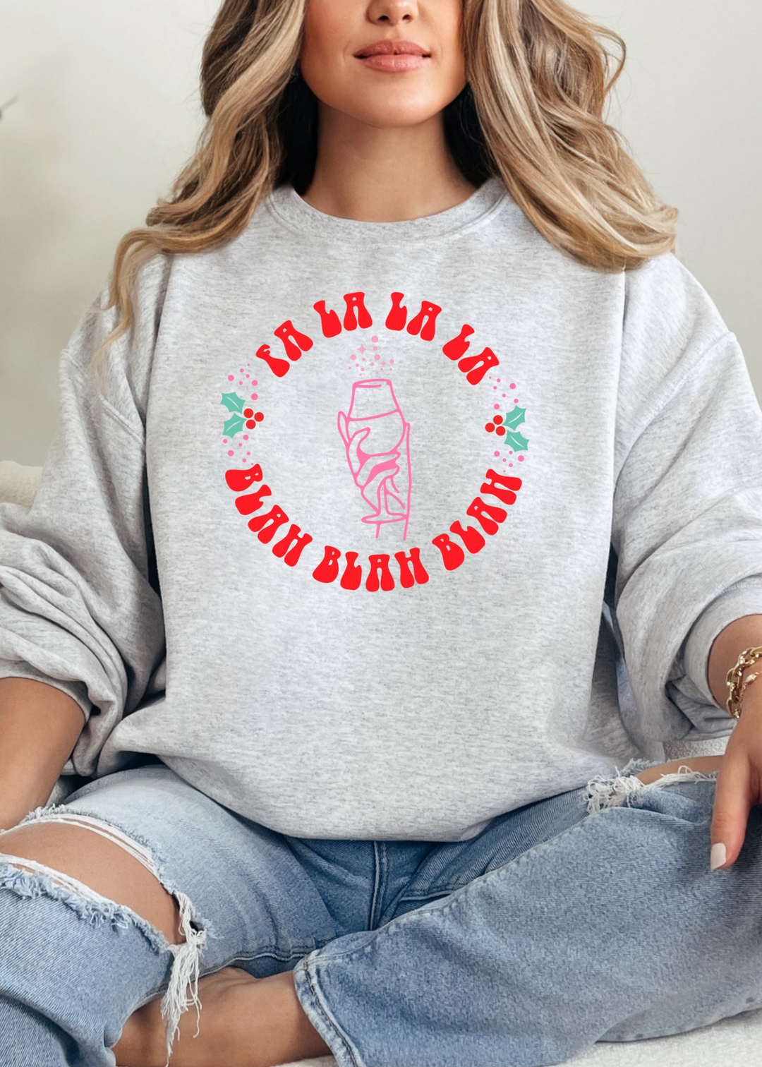 FA LA BLAH BLAH TEE OR CREWNECK