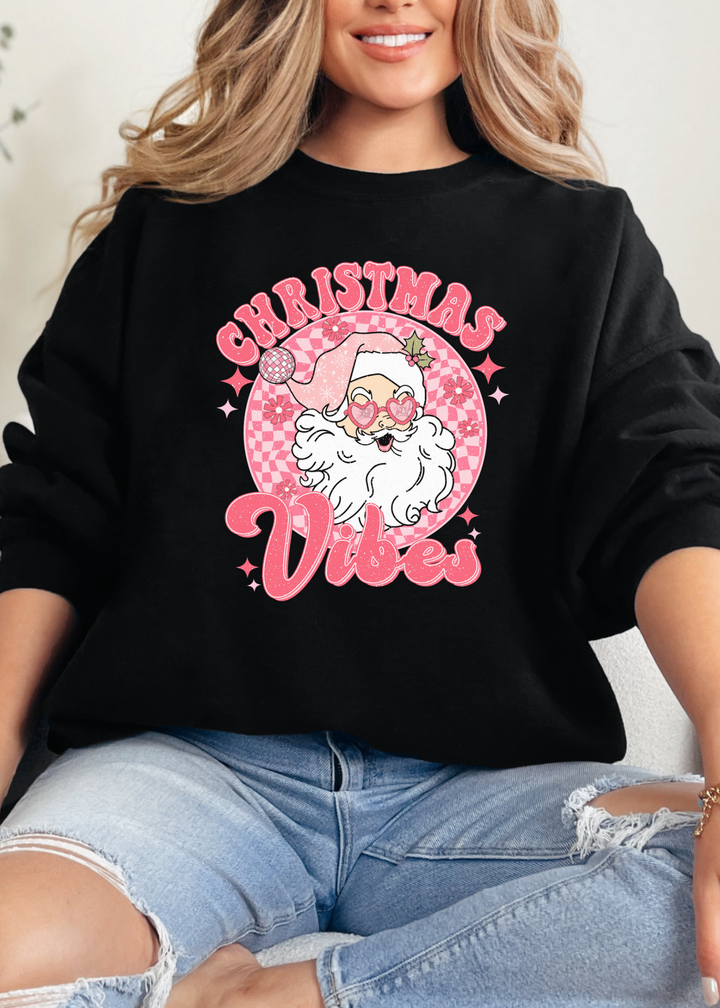 CHRISTMAS VIBES TEE OR SWEATSHIRT