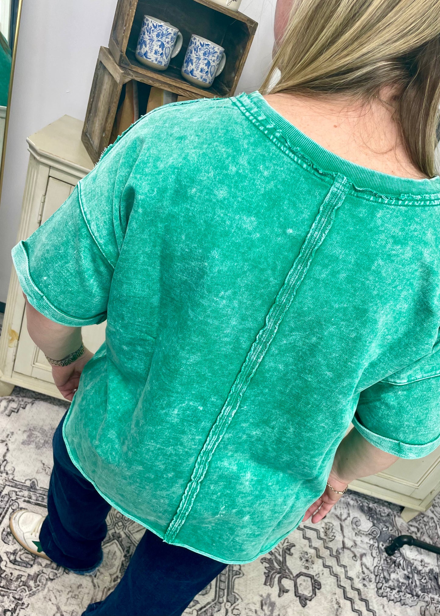 Kelly Green Rebel Tee