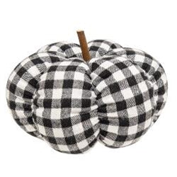 Black Buffalo Check Pumpkin