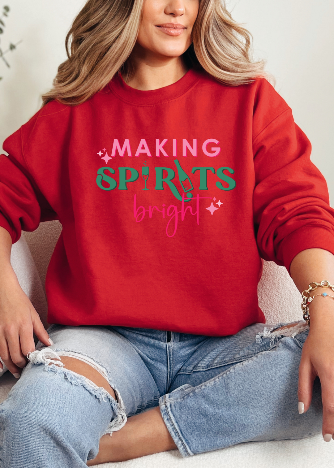 SPIRITS TEE OR CREWNECK