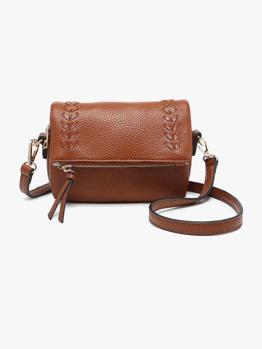 Cinnamon - Scout Whipstitch Crossbody Bag (M2755)