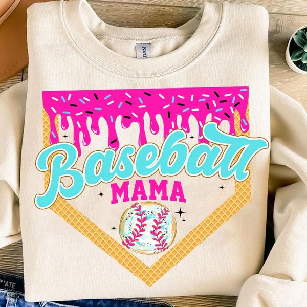 Baseball Drip Graphic Tee - Made to Order