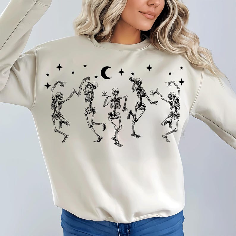 SKELATON GRAPHIC CREWNECK