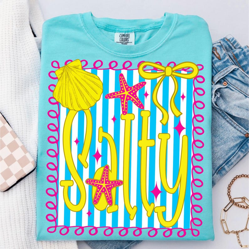 Salty Graphic Tee - Made to Order