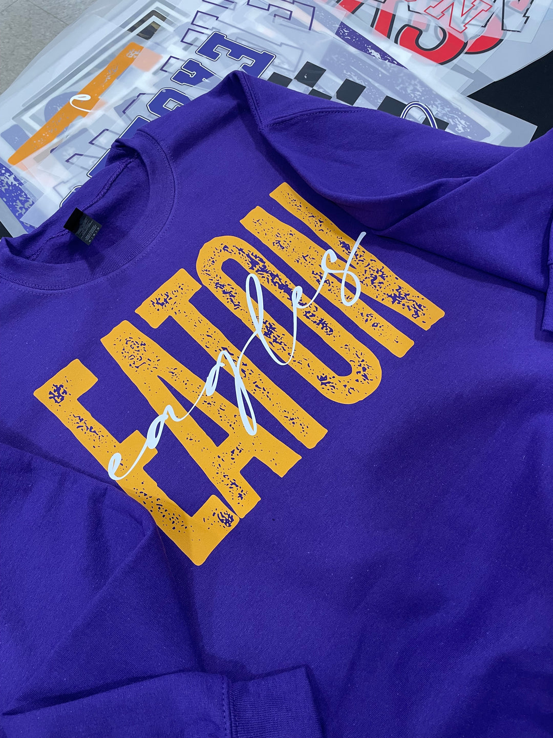 CURSIVE CENTER CUSTOM SWEATSHIRT