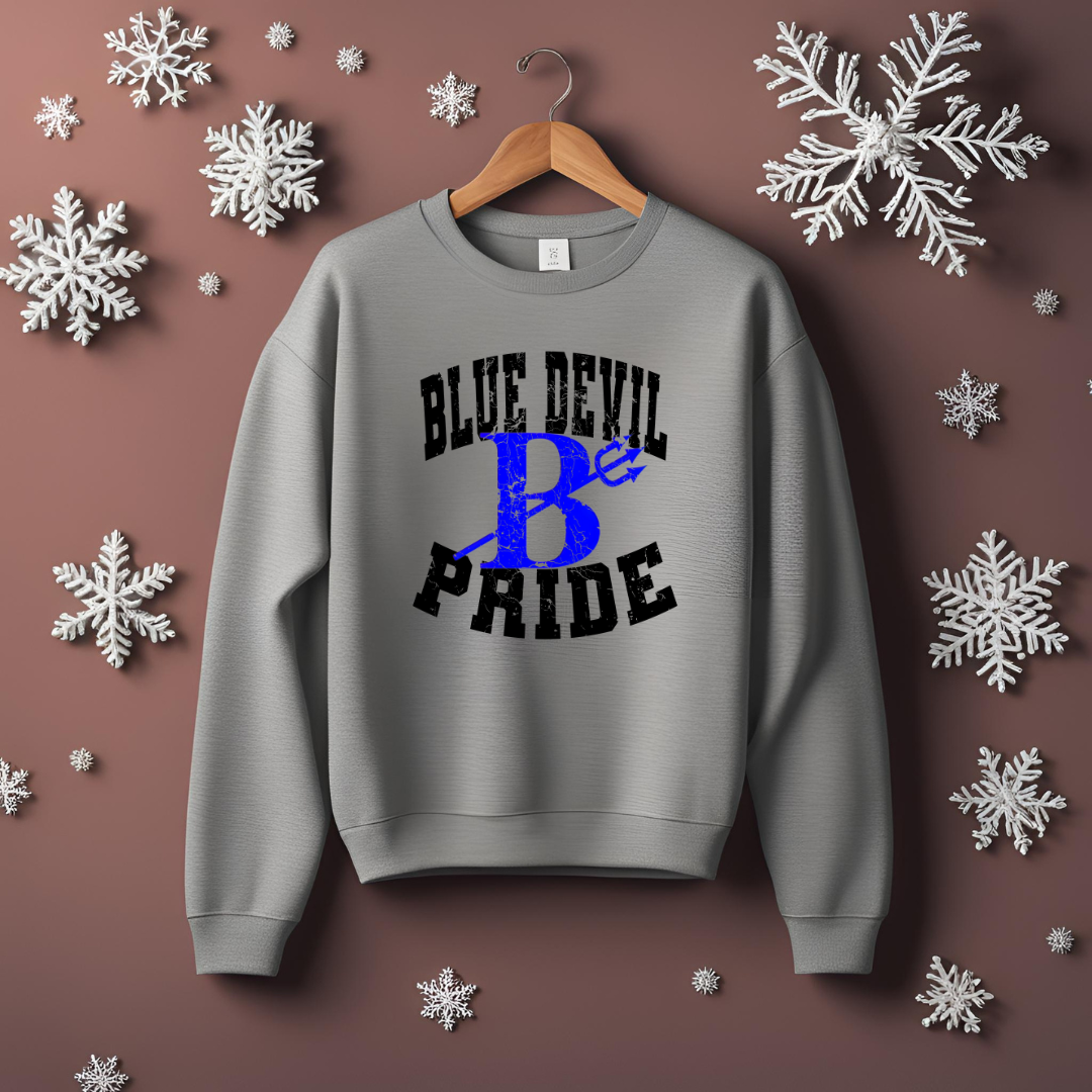 Brookville Blue Devil Pride Graphic Tee or Pullover - Made to Order