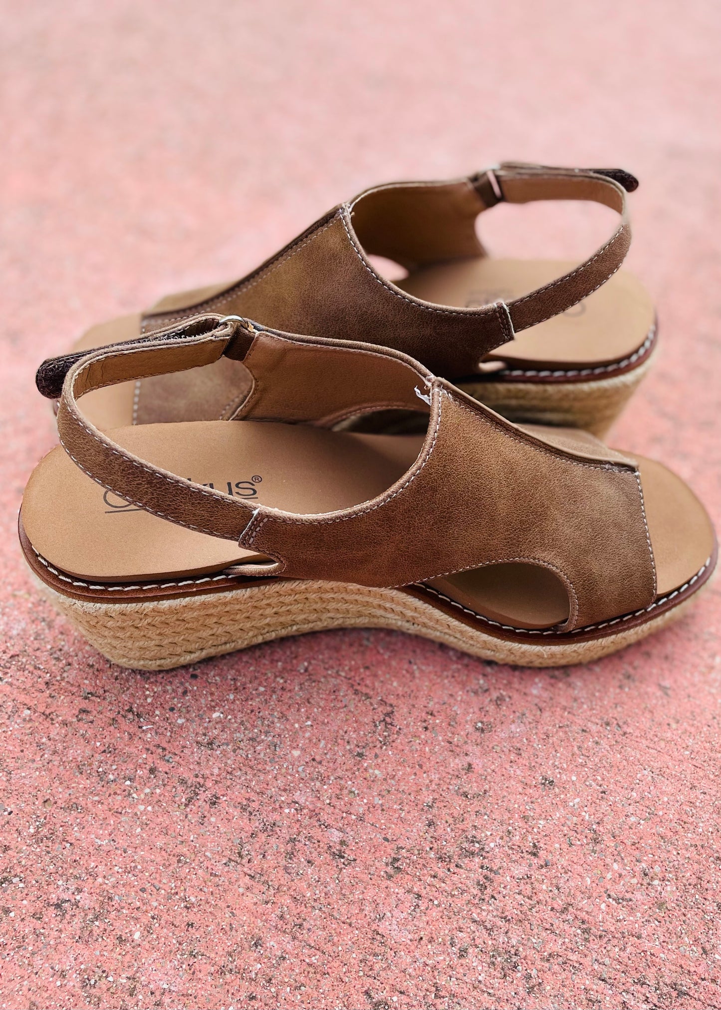 "K Bye" Espadrille Wedge Heel Sandals