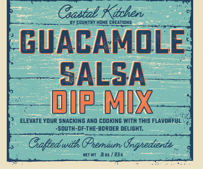 Coastal Kitchen Guacamole Salsa Mix
