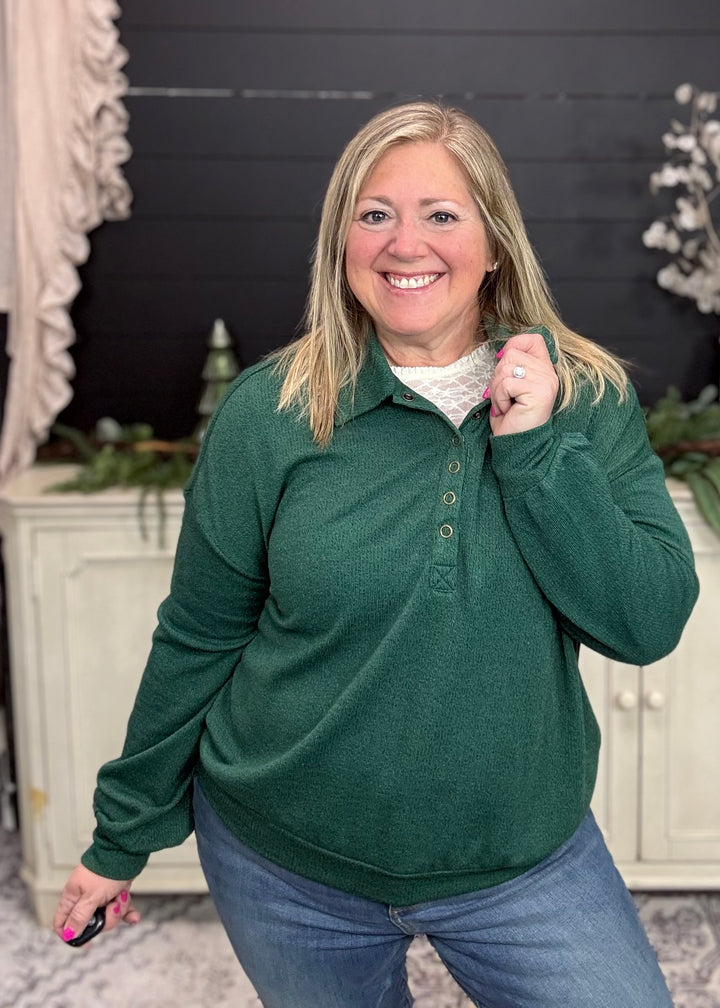 Evergreen Escape Top