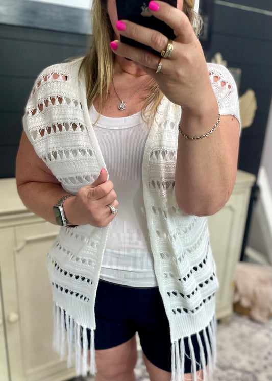 Open Front Cardigan