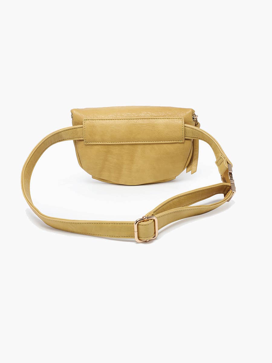 M2741 Astrid Distressed Sling Bag: CARAMEL