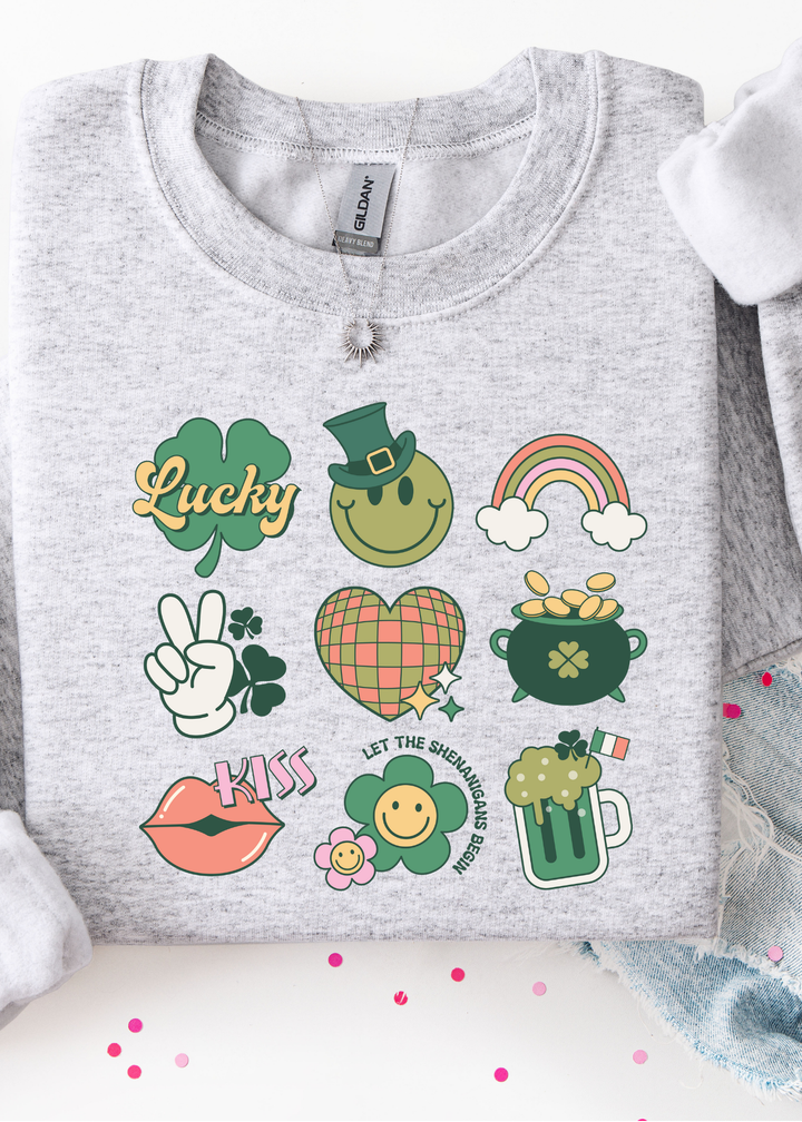 Festive St. Patrick's Day Graphic Tee or Sweatshirt