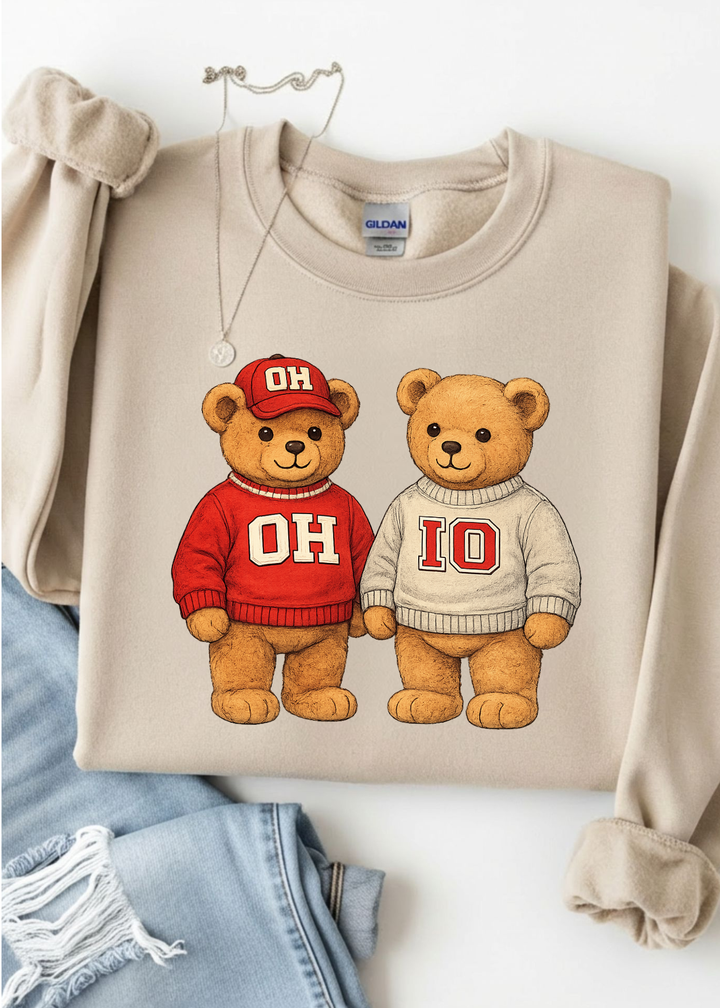 OH IO Bears Graphic Tee or Sweatshirt