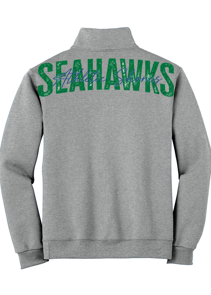 Athletic Shores Christian Jerzees Big Back Quarter Zip