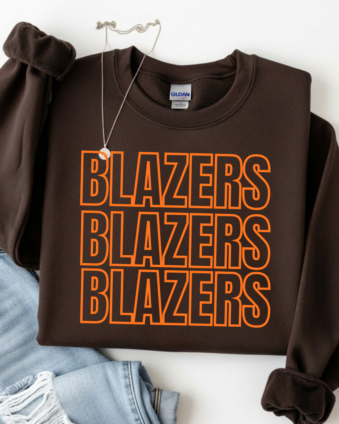 STACKED VARSITY FONT - YOUTH OR ADULT - MADE TO ORDER