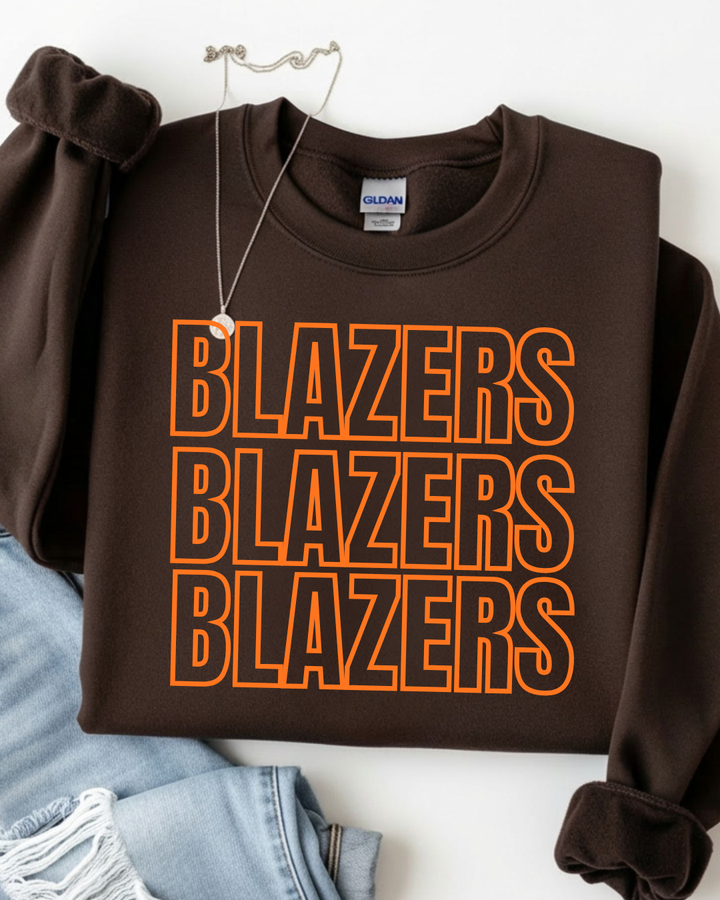 STACKED VARSITY FONT - YOUTH OR ADULT - MADE TO ORDER