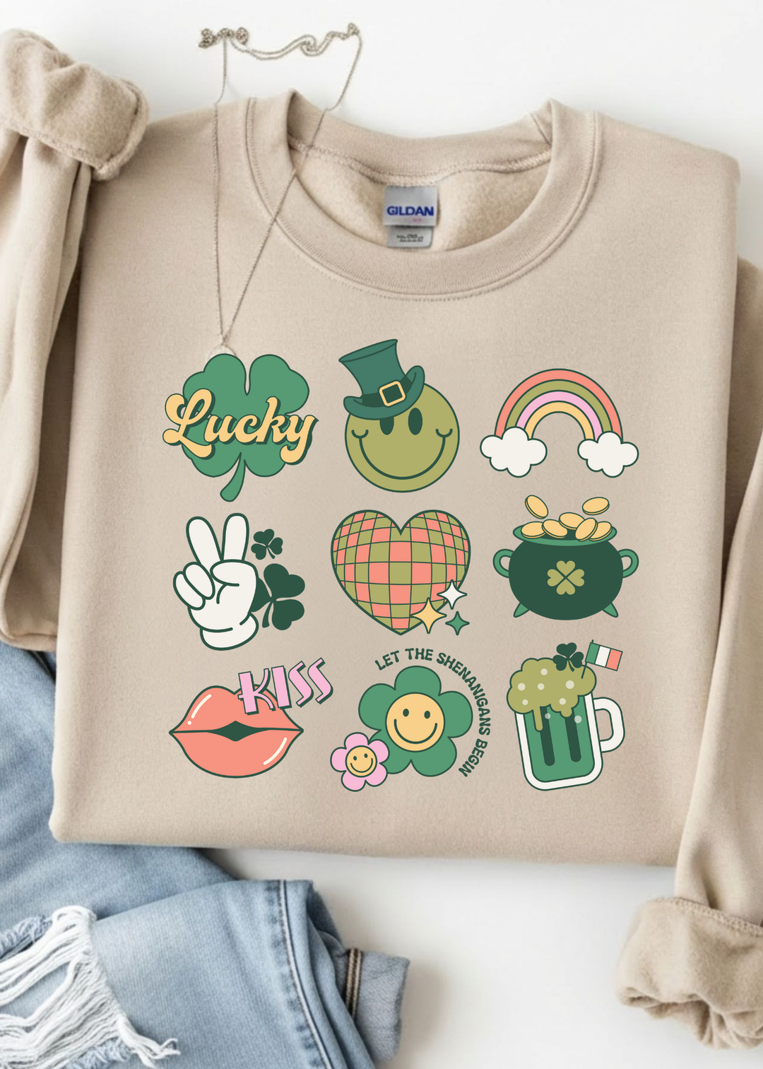 Festive St. Patrick's Day Graphic Tee or Sweatshirt