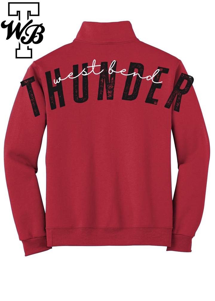 "THUNDER" big back with cursive "west bend" 6 color Variants