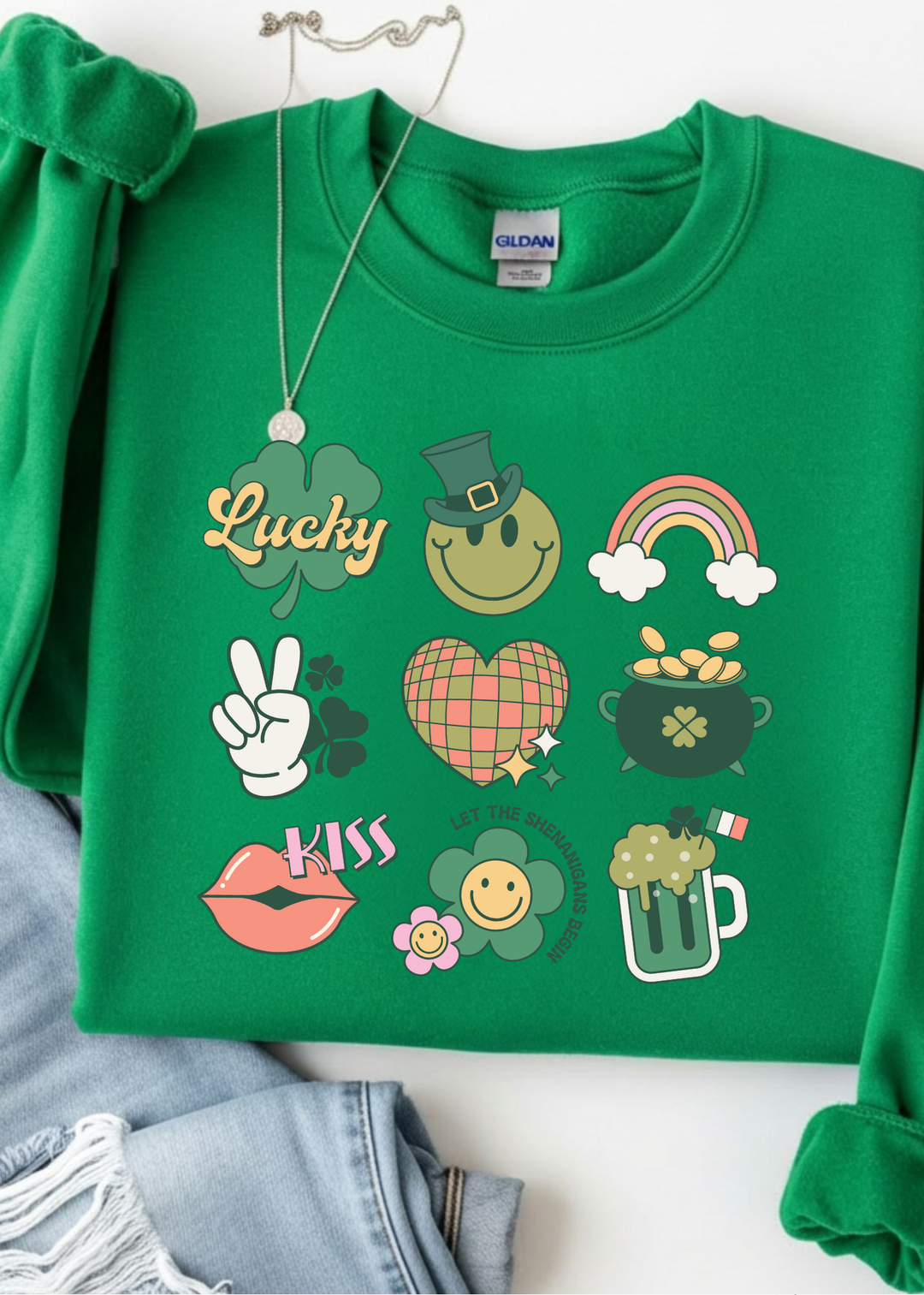 Festive St. Patrick's Day Graphic Tee or Sweatshirt