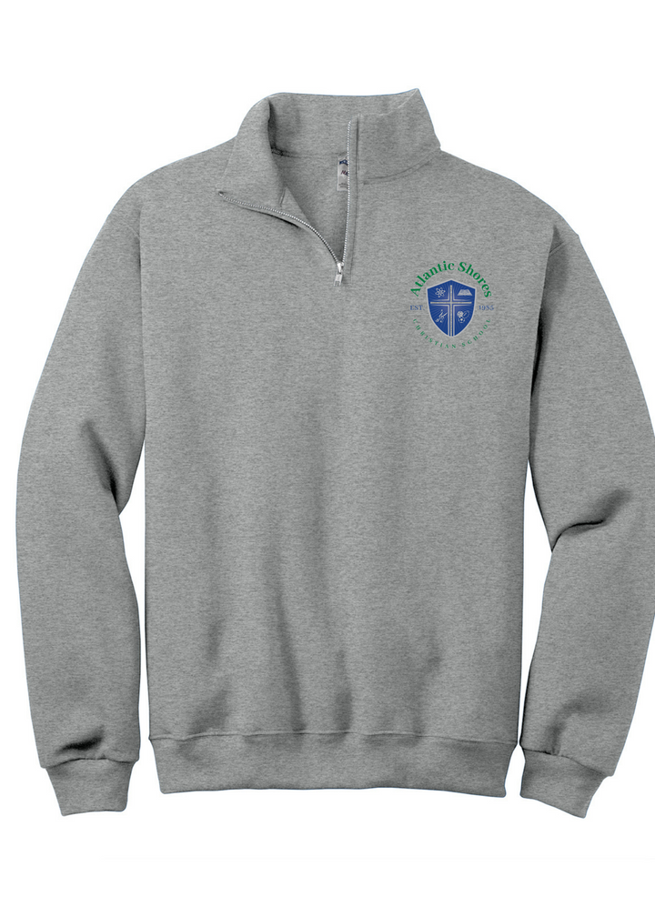 Athletic Shores Christian Jerzees Big Back Quarter Zip