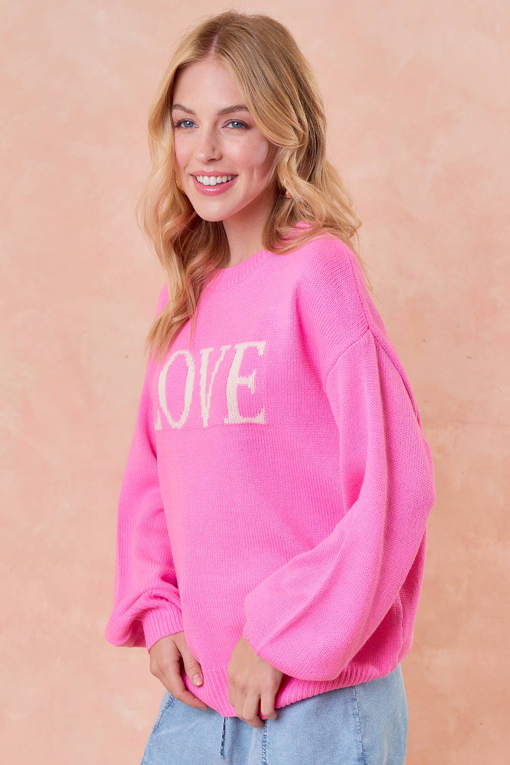 Lovely in Pink Sweater