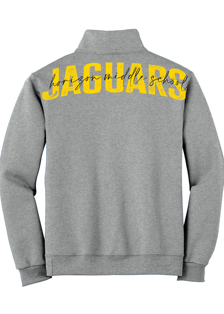 Horizon Jaguars Jerzees Big Back Quarter Zip