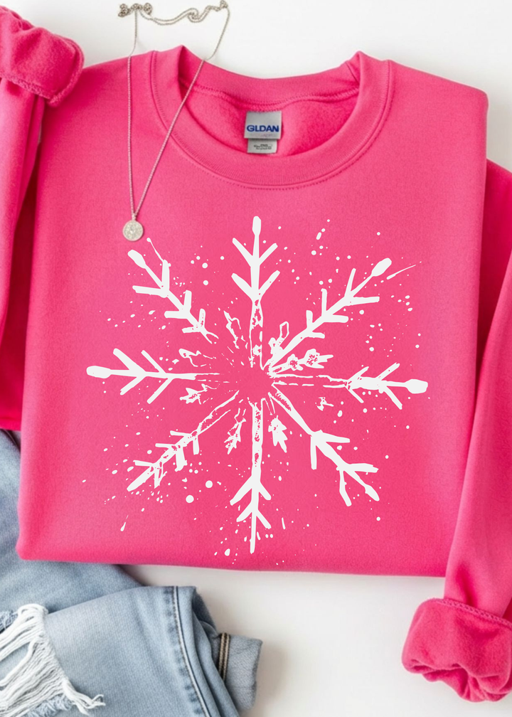 Snowflake Graphic Tee or Sweatshirt