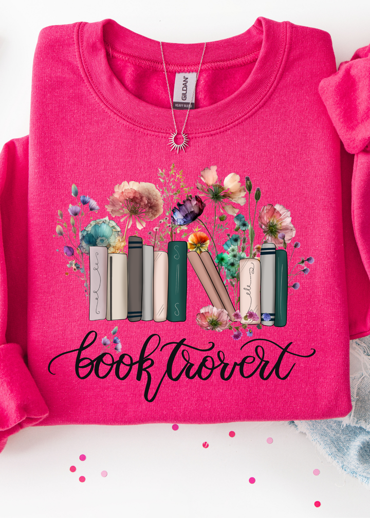 Booktrovert  Graphic Tee or Pullover - Made to Order