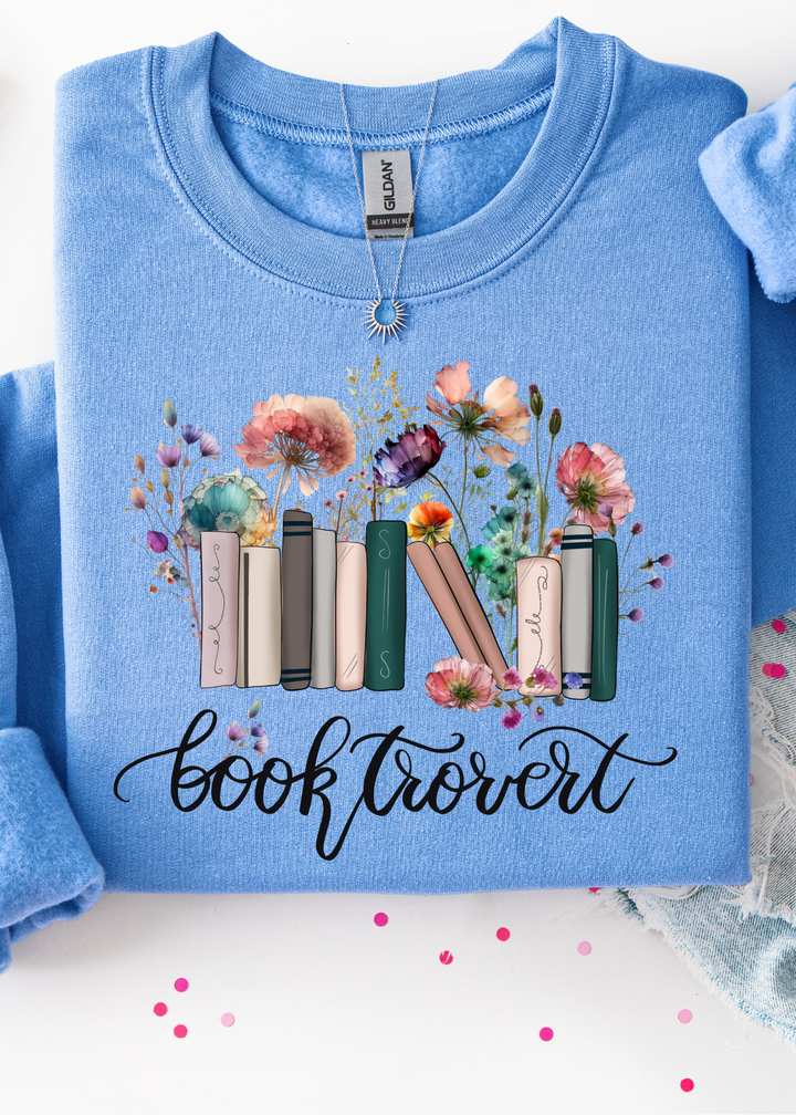 Booktrovert  Graphic Tee or Pullover - Made to Order
