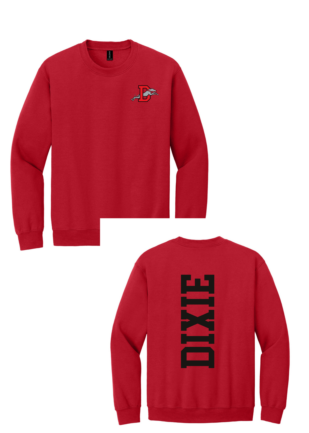 Dixie Greyhounds Solid Center Back