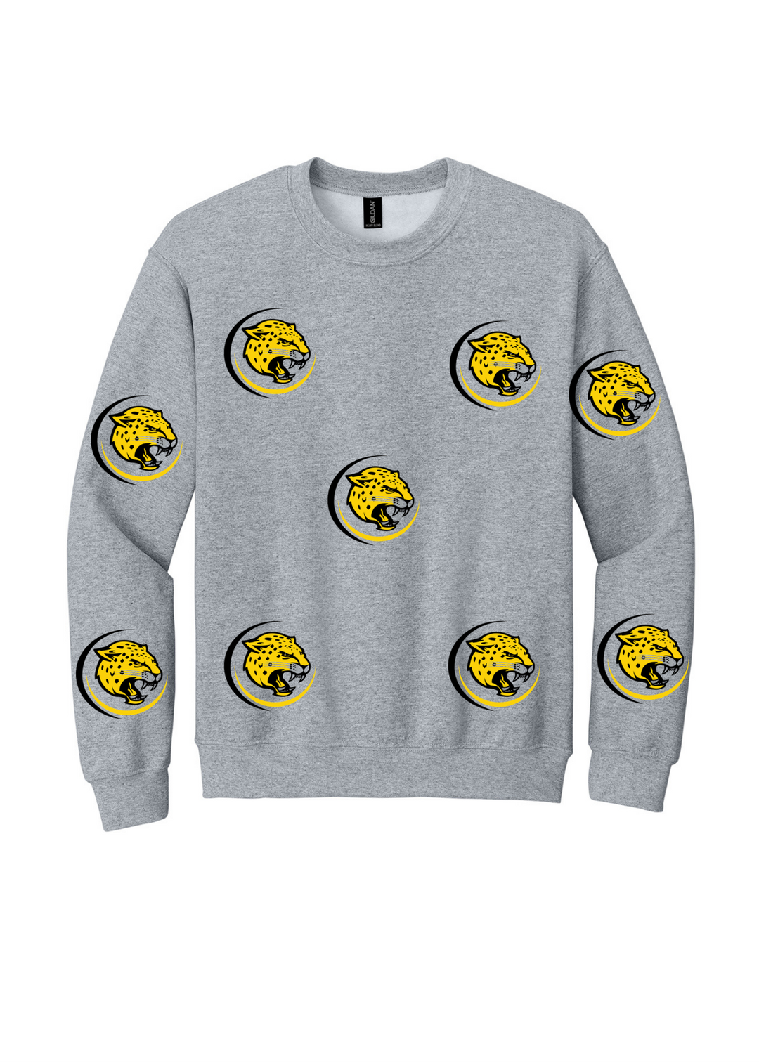 Horizon Jaguars Logo All Over Fleece Sweatshirt