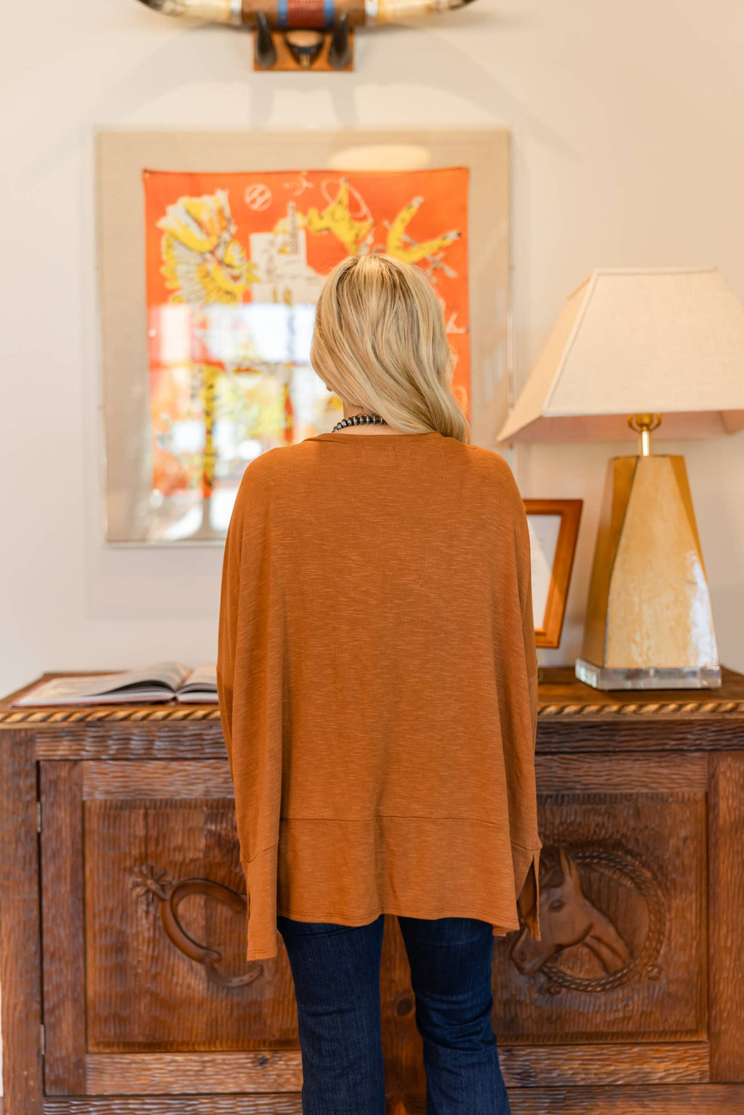 Caramel - Weekend Ease Pocket Top