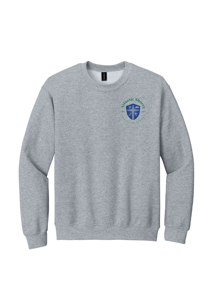 Athletic Shores Christian Solid Center Back Crewneck