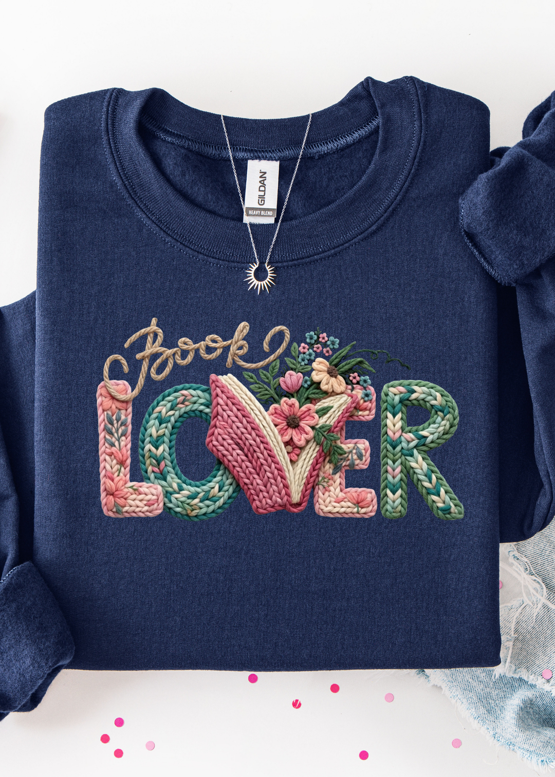 Book Lover Yarn Graphic Tee or Sweatshirt