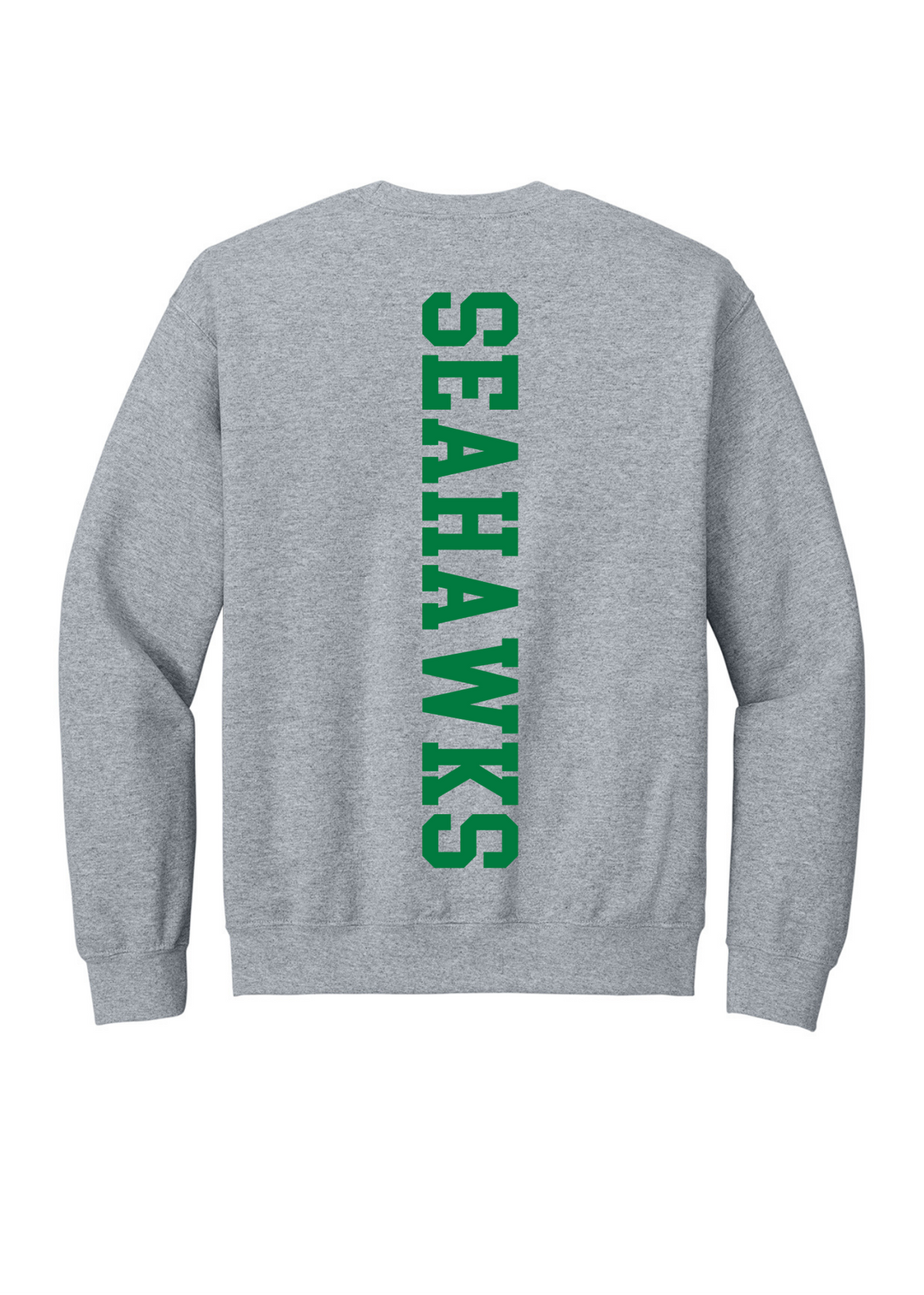 Athletic Shores Christian Solid Center Back Crewneck