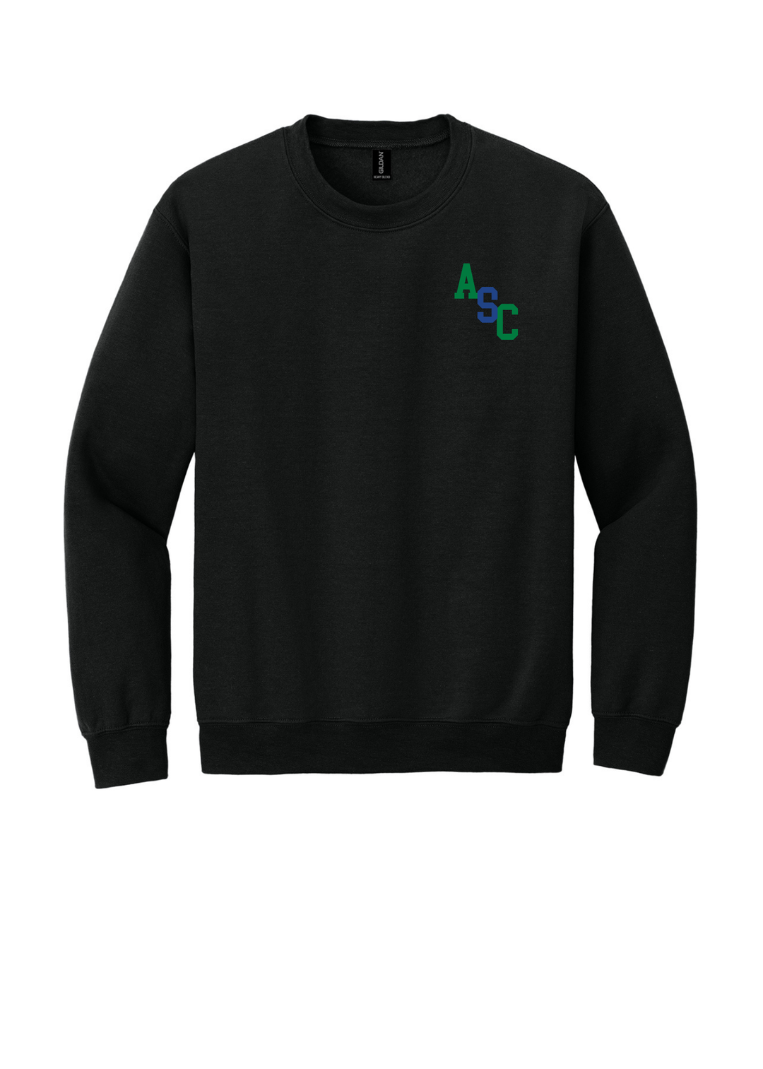 Athletic Shores Christian Solid Center Back Crewneck