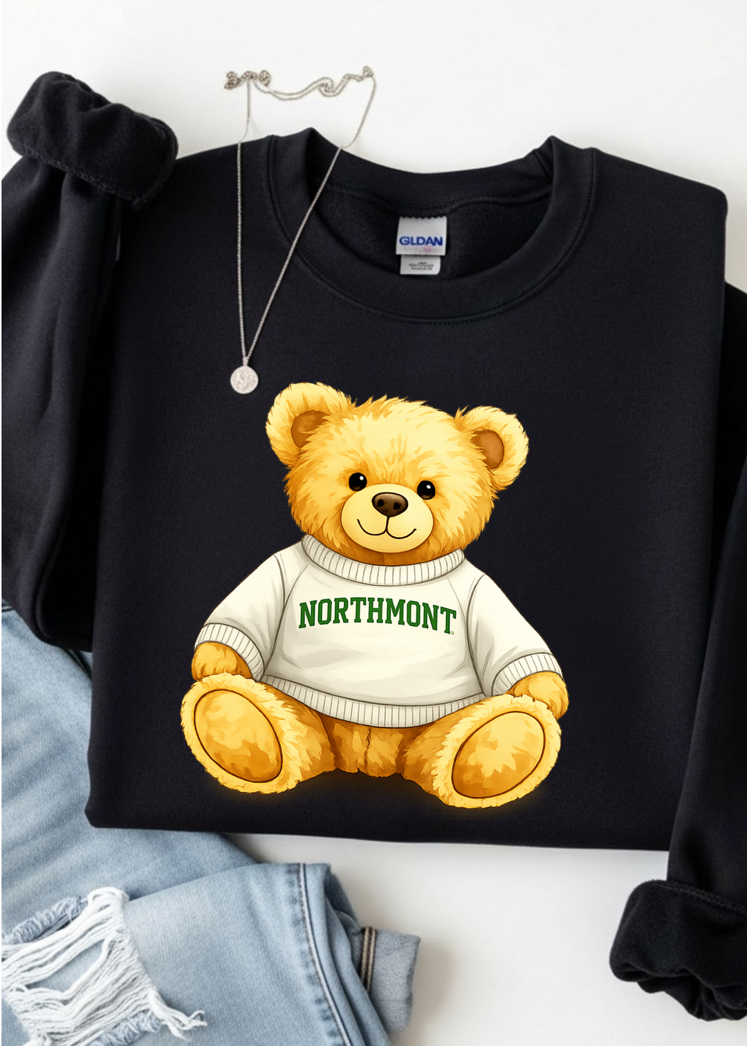 Custom Teddy Bear Graphic Tee or Sweatshirt