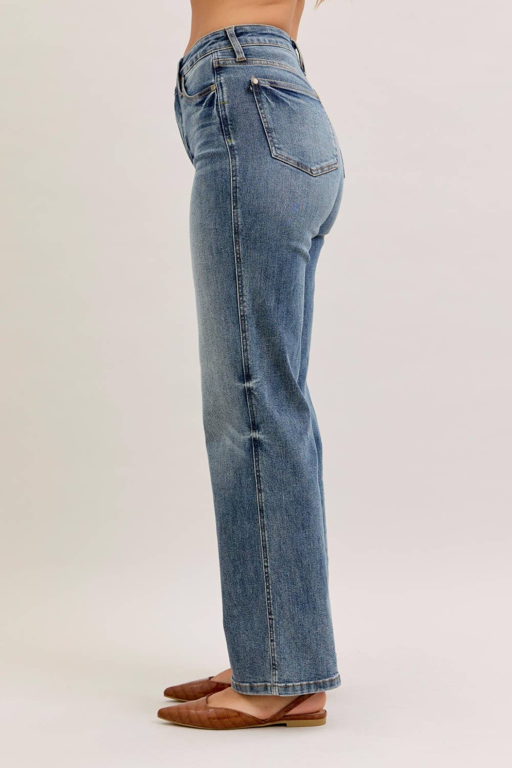 Judy Blue - JB881049 High Waist Tummy Control Straight
