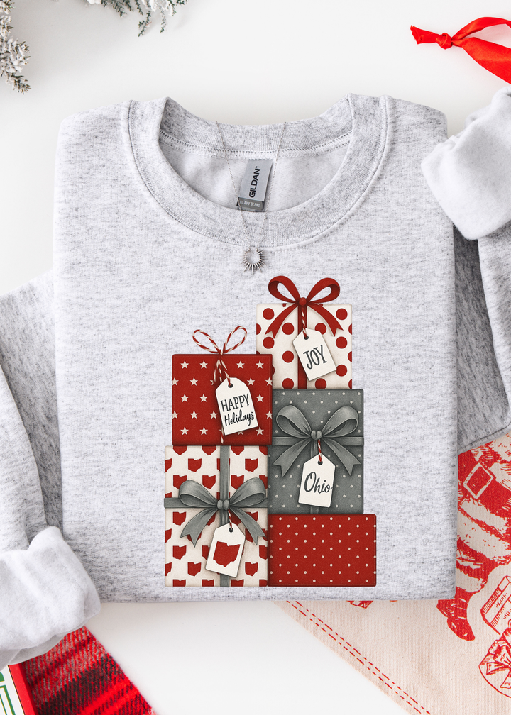 OHIO STACKED PRESENTS GRAPHIC TEE OR SWEATSHIRT