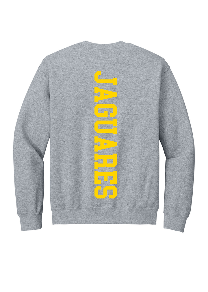 Horizon Jaguars Solid Center Back  Crewneck