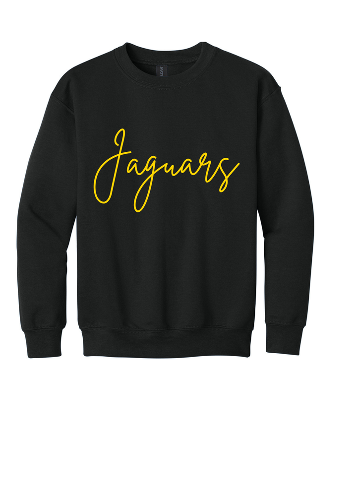 Jaguars Cursive Crewneck