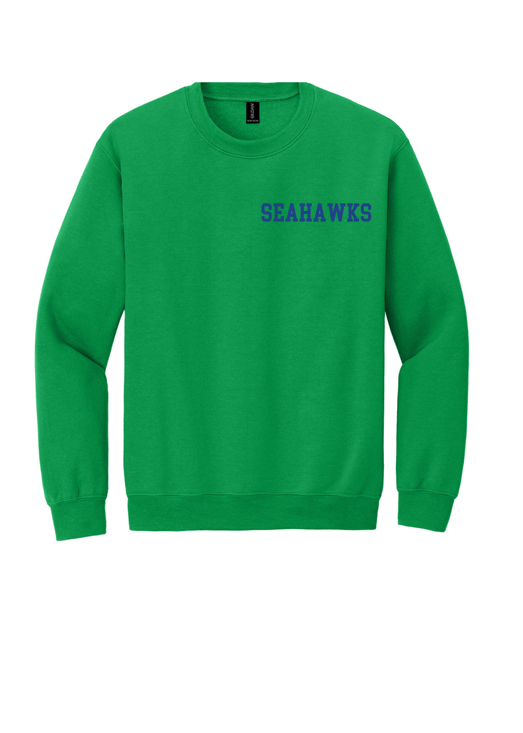 Athletic Shores Christian Solid Center Back Crewneck
